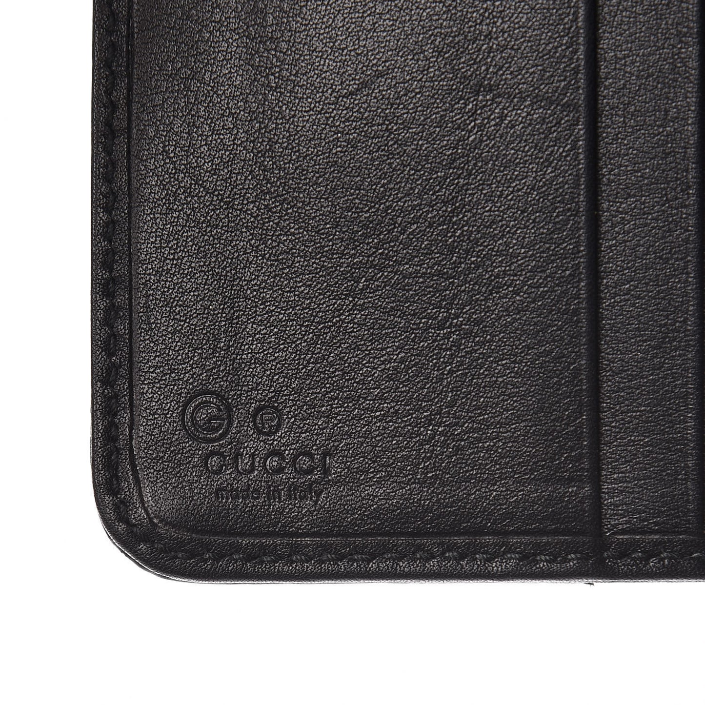 Soft Microguccissima Continental Zip Wallet Black
