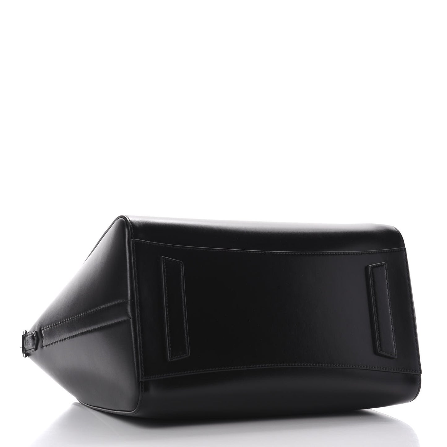 Shiny Lord Calfskin Medium Antigona Black