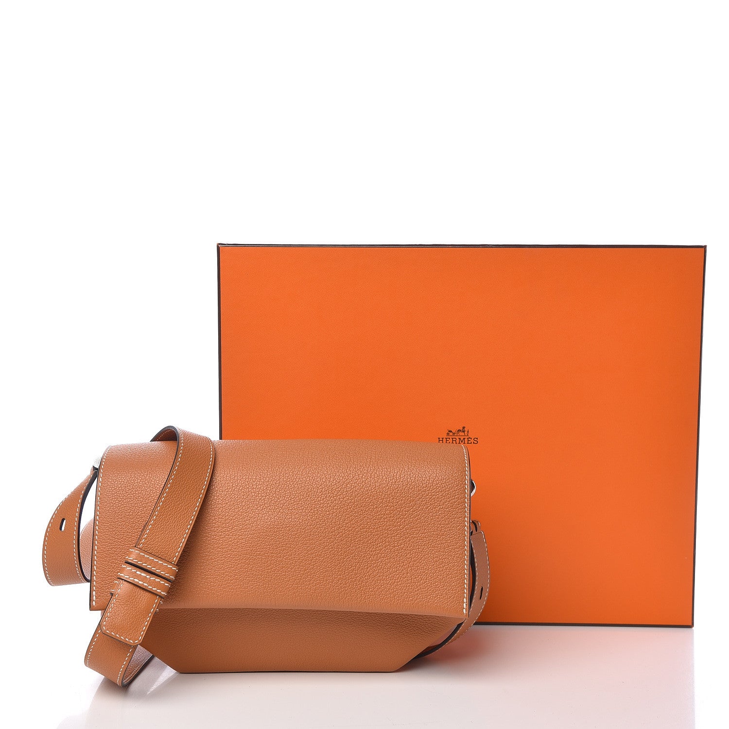 Hermes Taurillon Novillo Opli 28 Toffee Lime 11 of 11