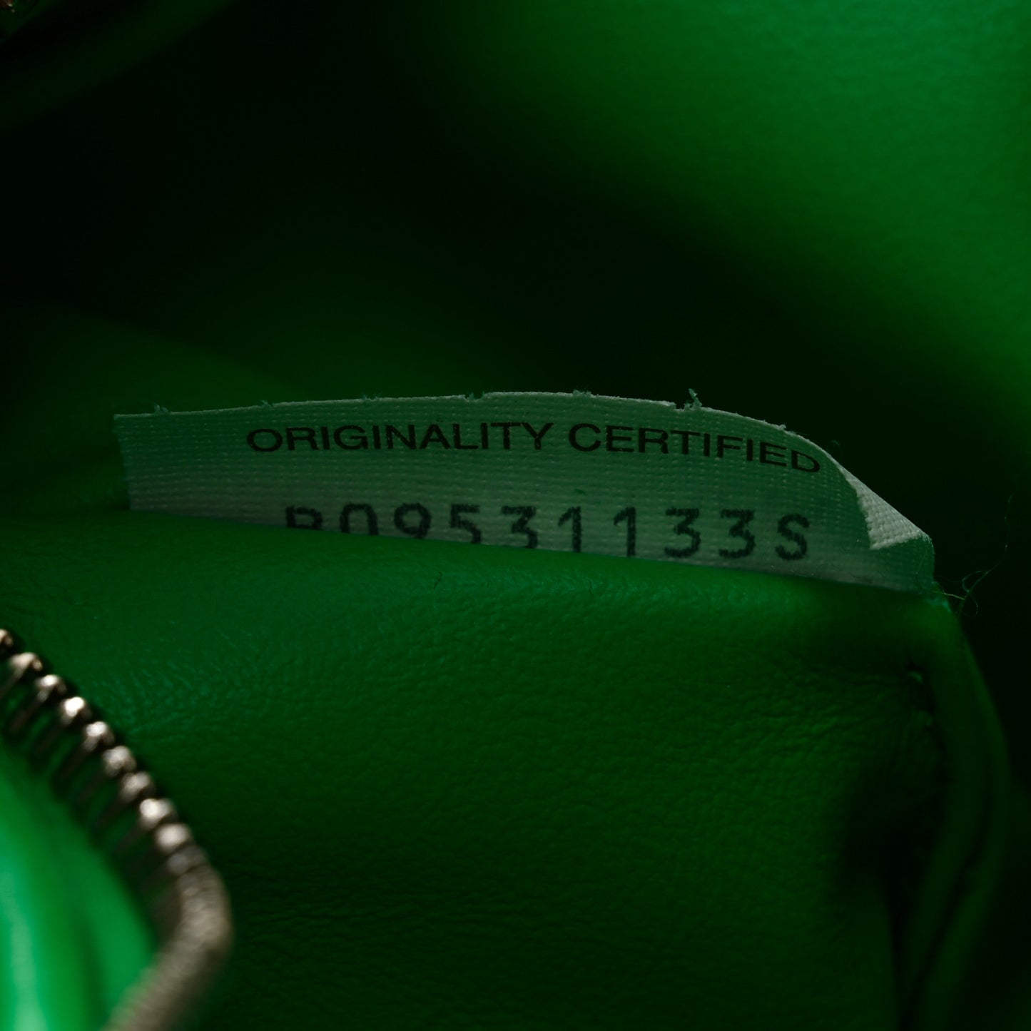 Nappa Intrecciato Mini Jodie Grass