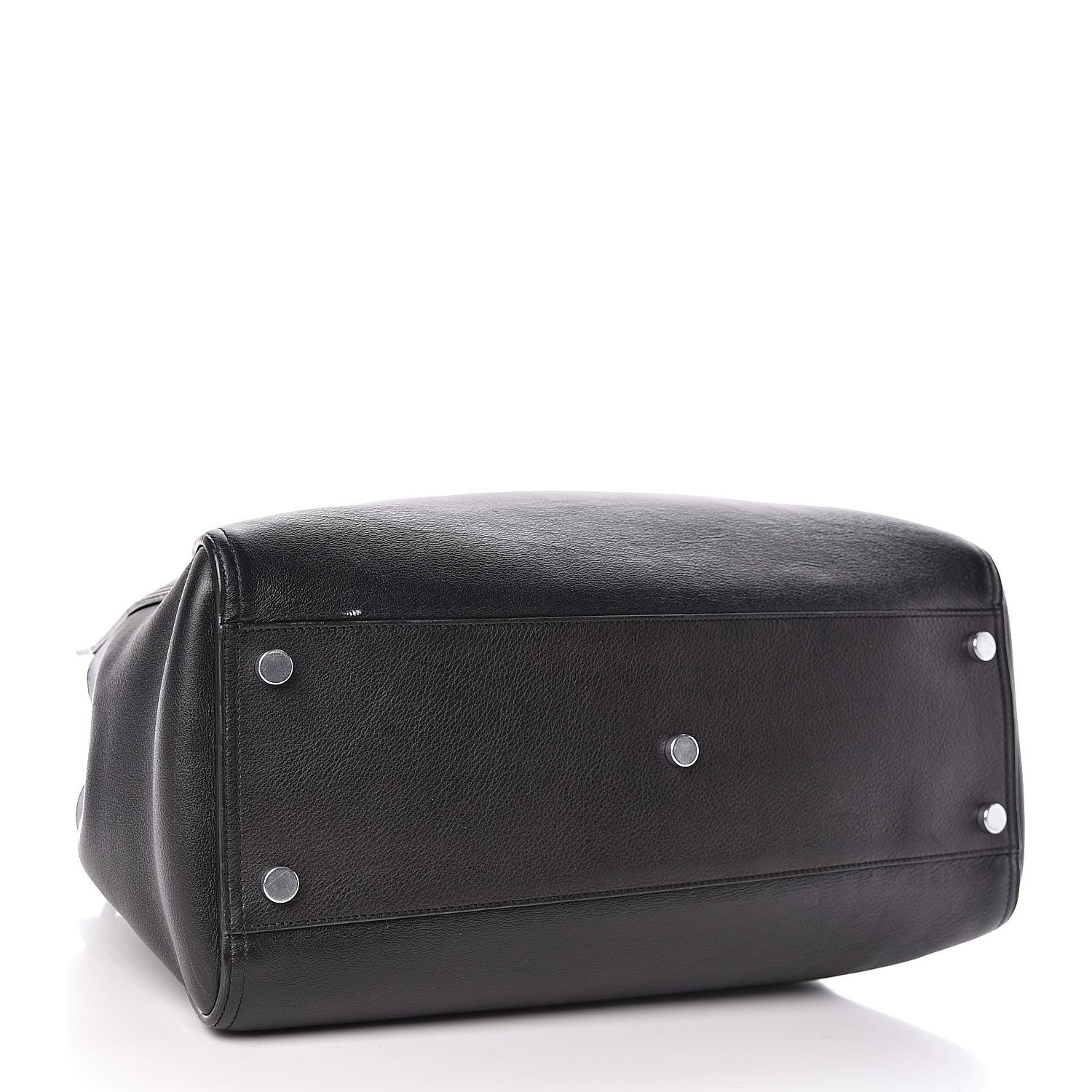 Saint Laurent Calfskin Medium Amber Tote Black 4 of 12
