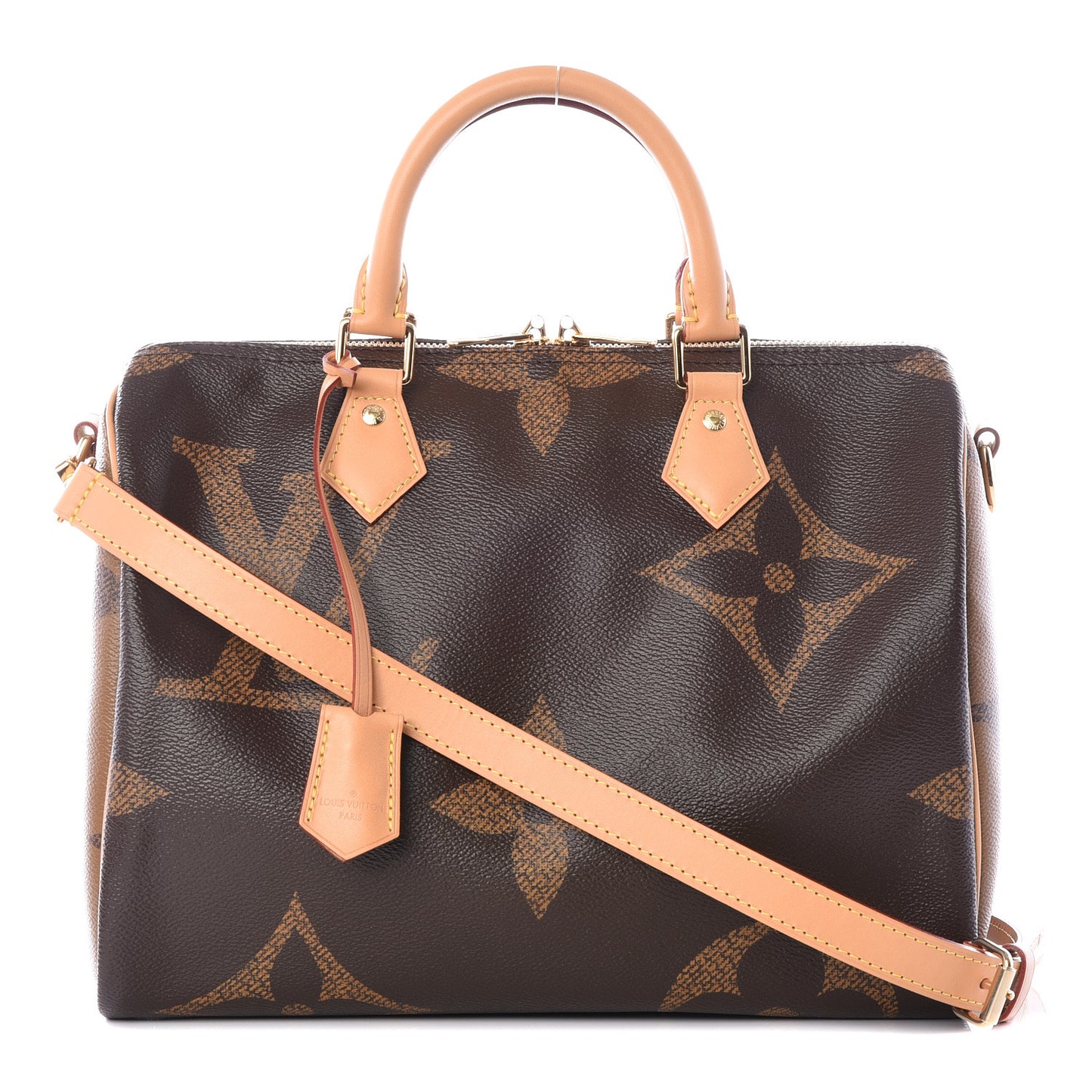 Reverse Monogram Giant Speedy Bandouliere 30