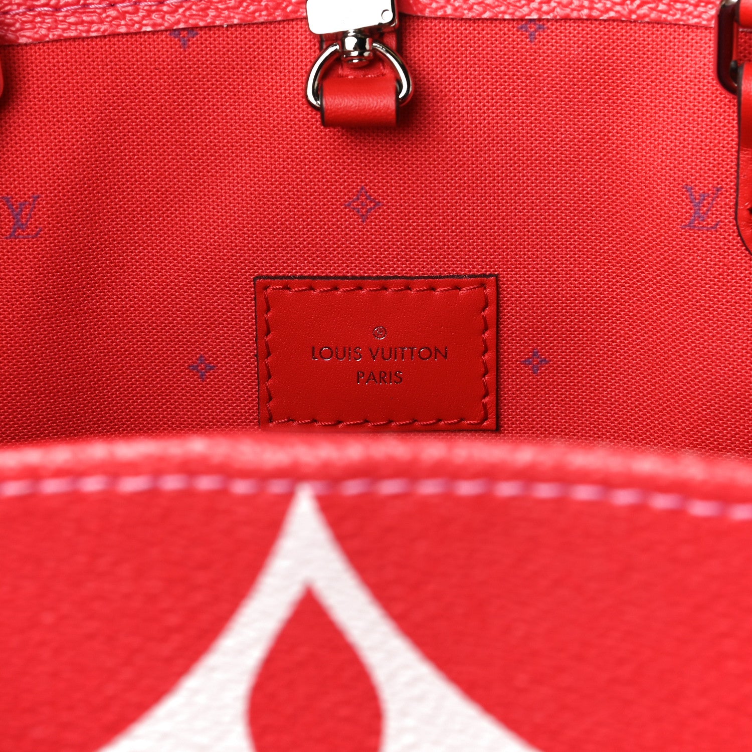 Louis Vuitton Monogram Escale Onthego GM Rouge 6 of 13