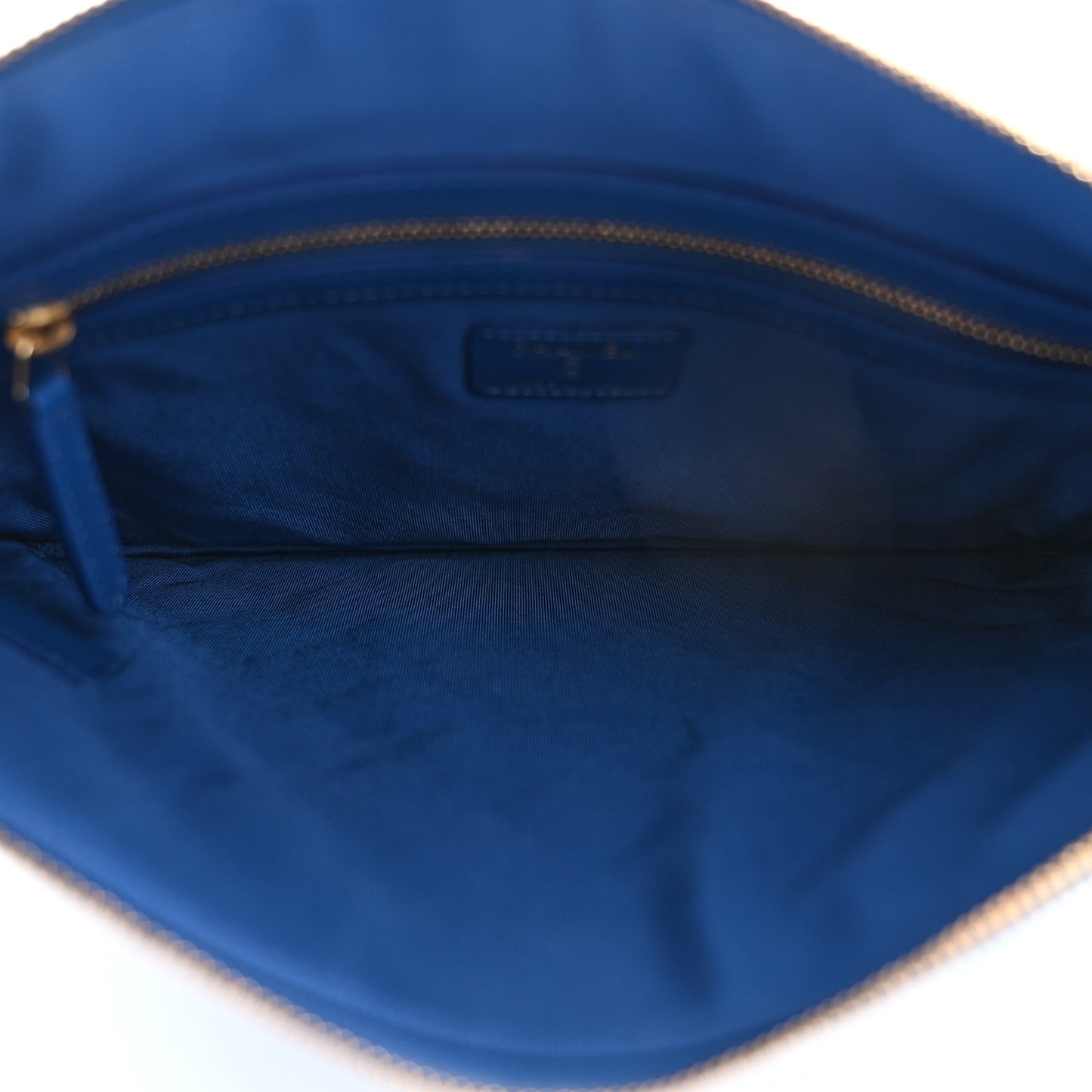 Caviar Ombre Medium Cosmetic Case Blue