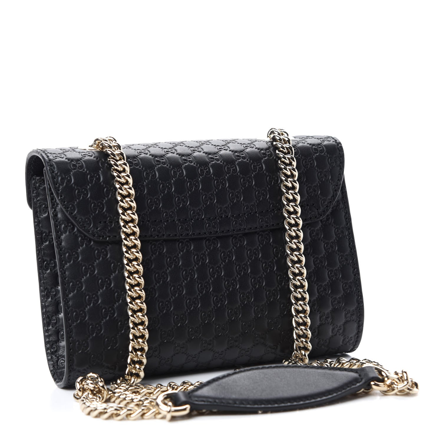Gucci Microguccissima Mini Emily Shoulder Bag Black 3 of 10