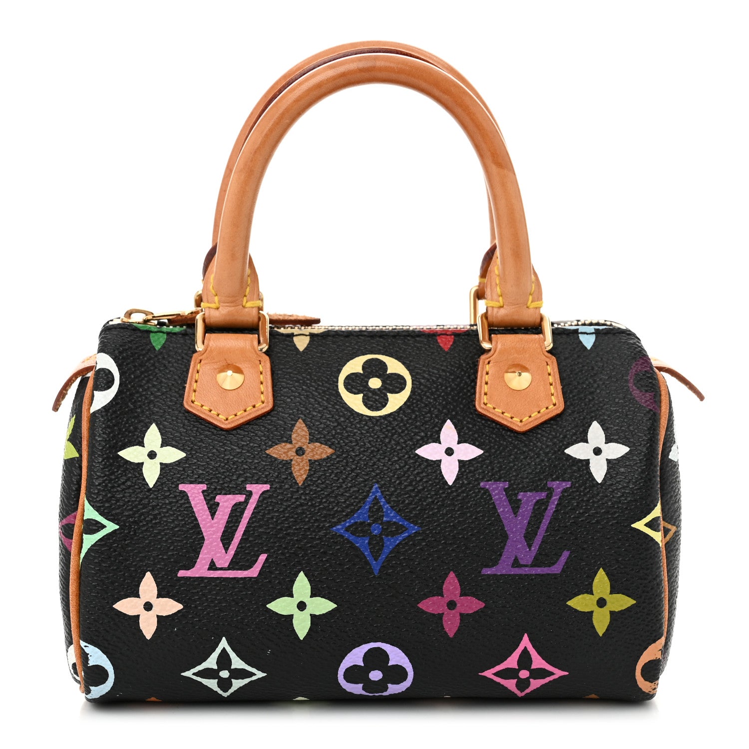 Louis Vuitton Monogram Multicolor Mini Sac HL Speedy Black 1 of 12