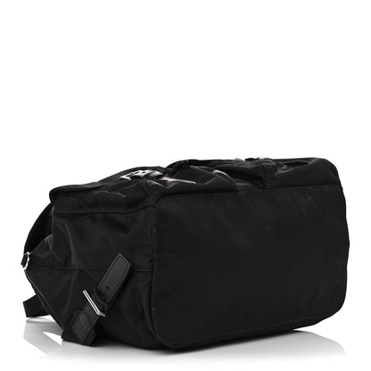 Prada Tessuto Nylon Saffiano Medium Backpack Black 5 of 16