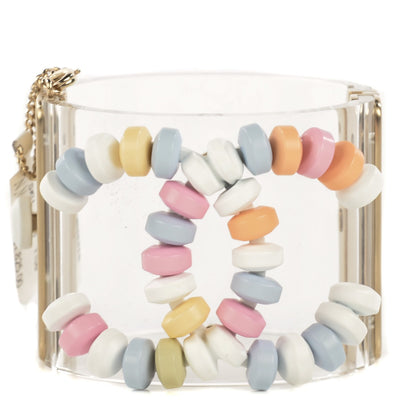 Chanel Lucite CC Sweetie Candy Cuff Multicolor 1 of 6