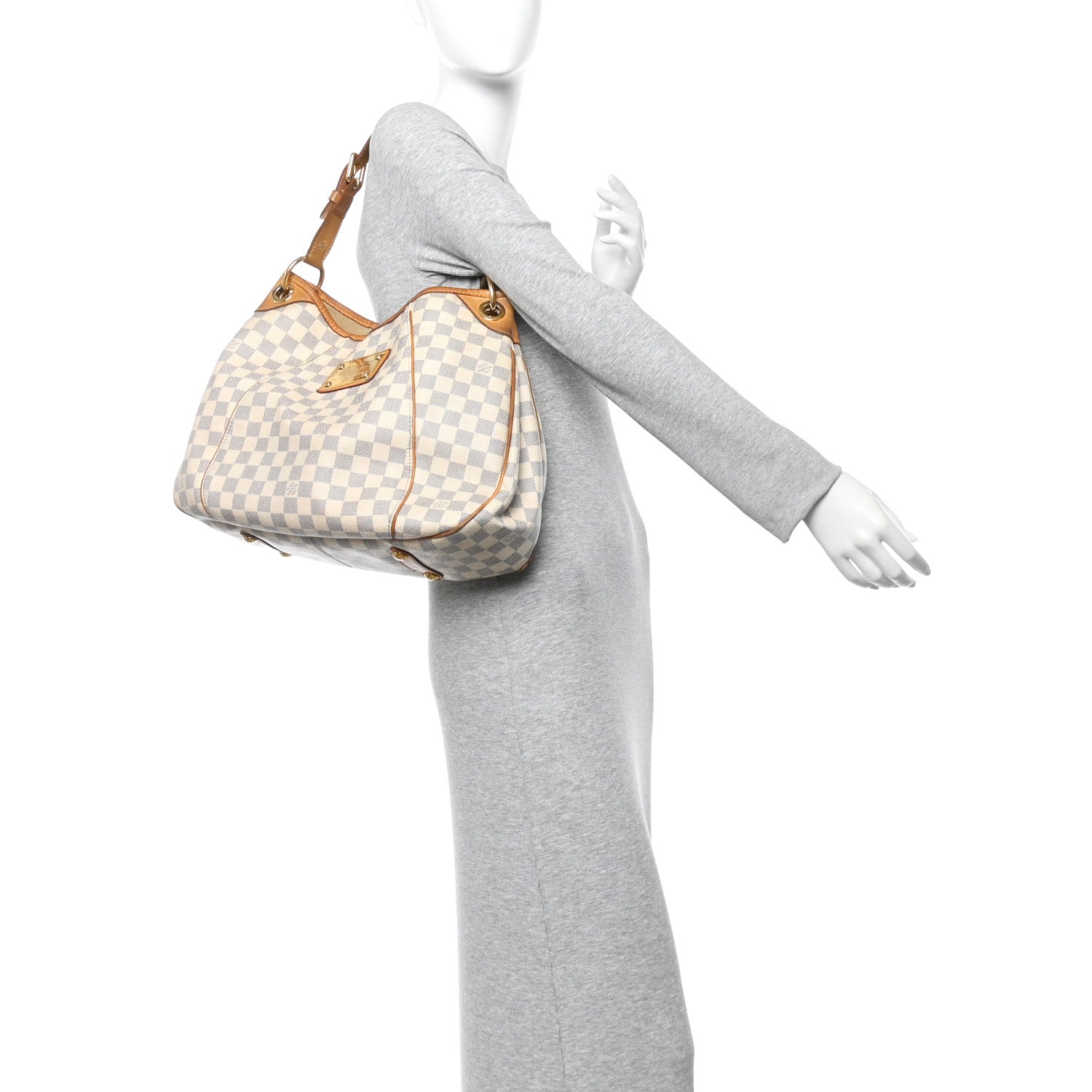 Louis Vuitton Damier Azur Galliera PM 3 of 17
