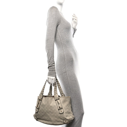 Gucci Guccissima Small Pelham Shoulder Bag Off White 2 of 14