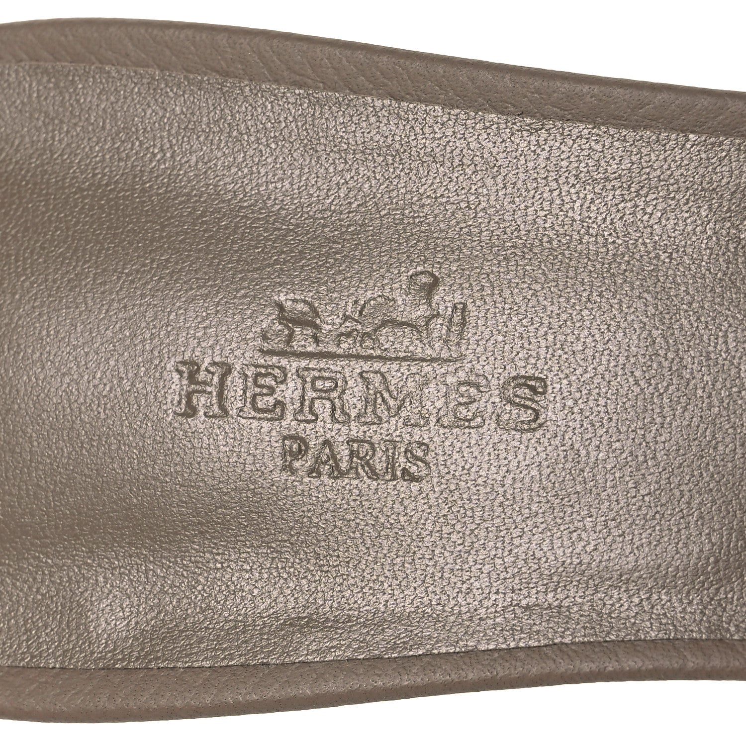 Hermes Epsom Oasis Sandals 41 Etoupe 9 of 12