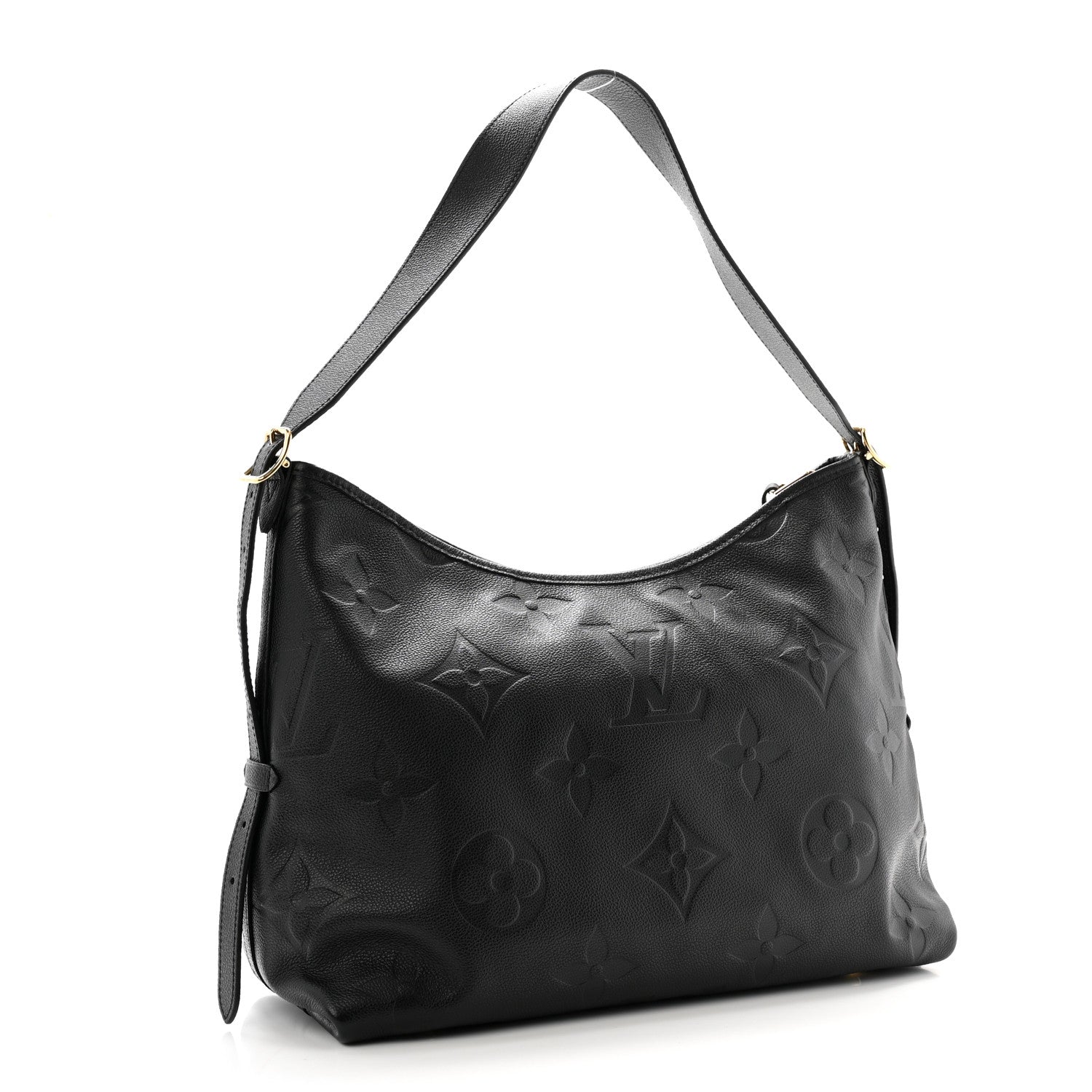 Louis Vuitton Empreinte Monogram Giant Carryall MM Black 3 of 9