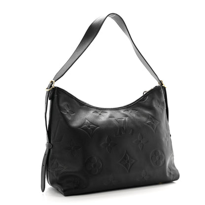 Louis Vuitton Empreinte Monogram Giant Carryall MM Black 3 of 9