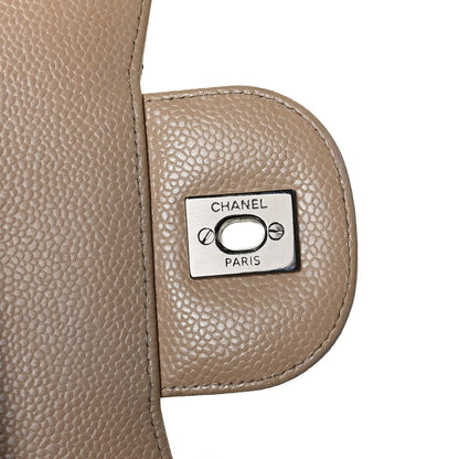 Chanel Caviar Quilted Jumbo Double Flap Beige Clair 11 of 13