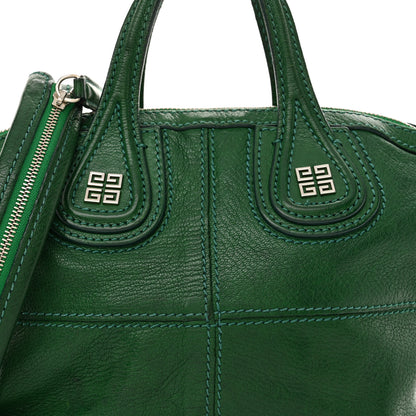 Givenchy Sugar Goatskin Micro Nightingale Emerald 8 of 14