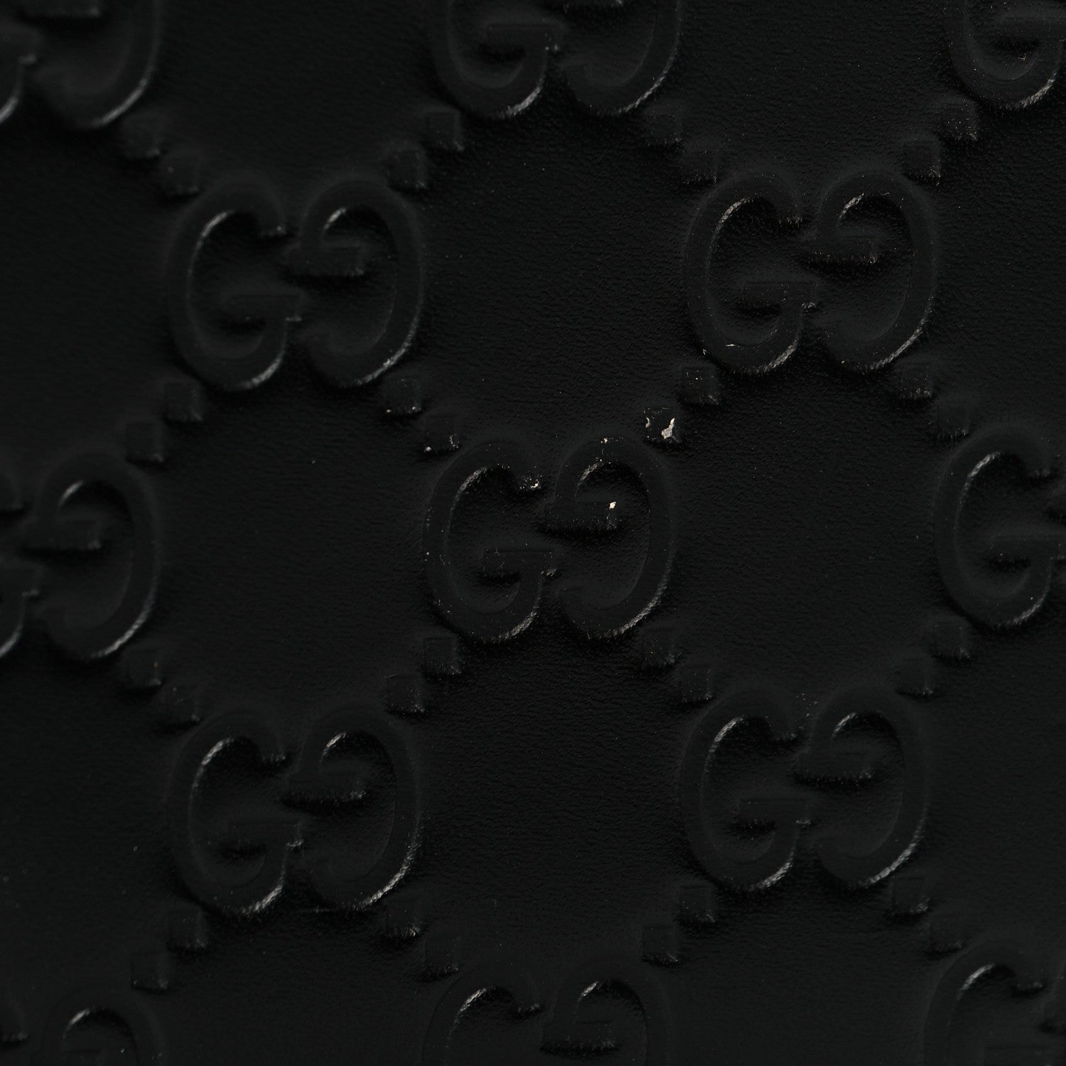 Gucci Guccissima Bi-Fold Wallet Black 7 of 9