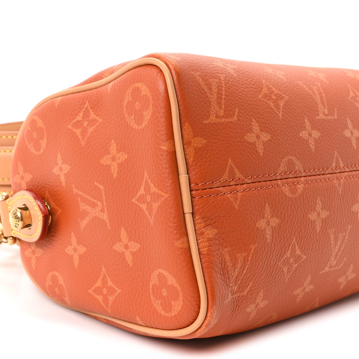 Calfskin Monogram Speedy P9 Bandouliere 20 Ochre