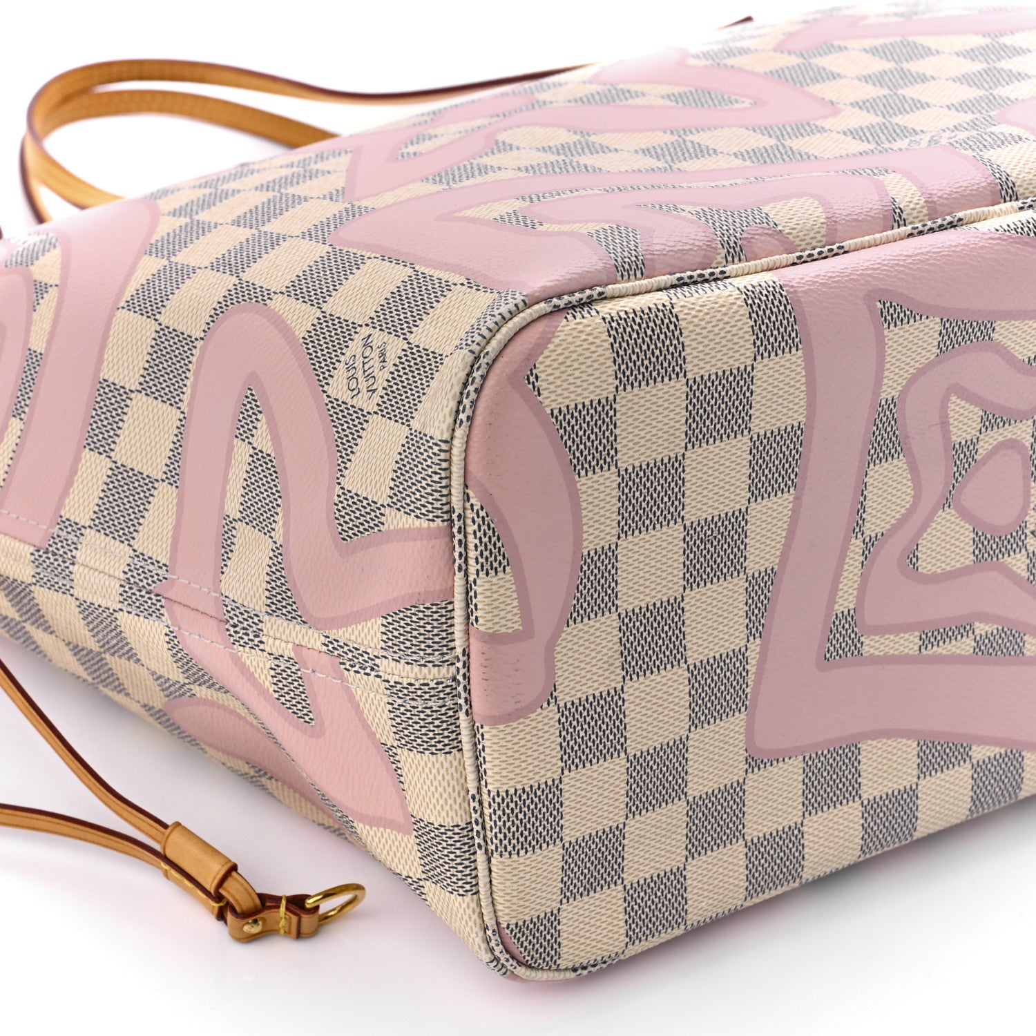 Louis Vuitton Damier Azur Tahitienne Neverfull MM 11 of 14