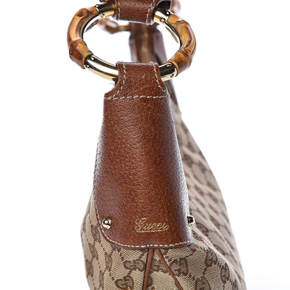 Gucci Monogram Bamboo Ring Hobo Brown 14 of 16