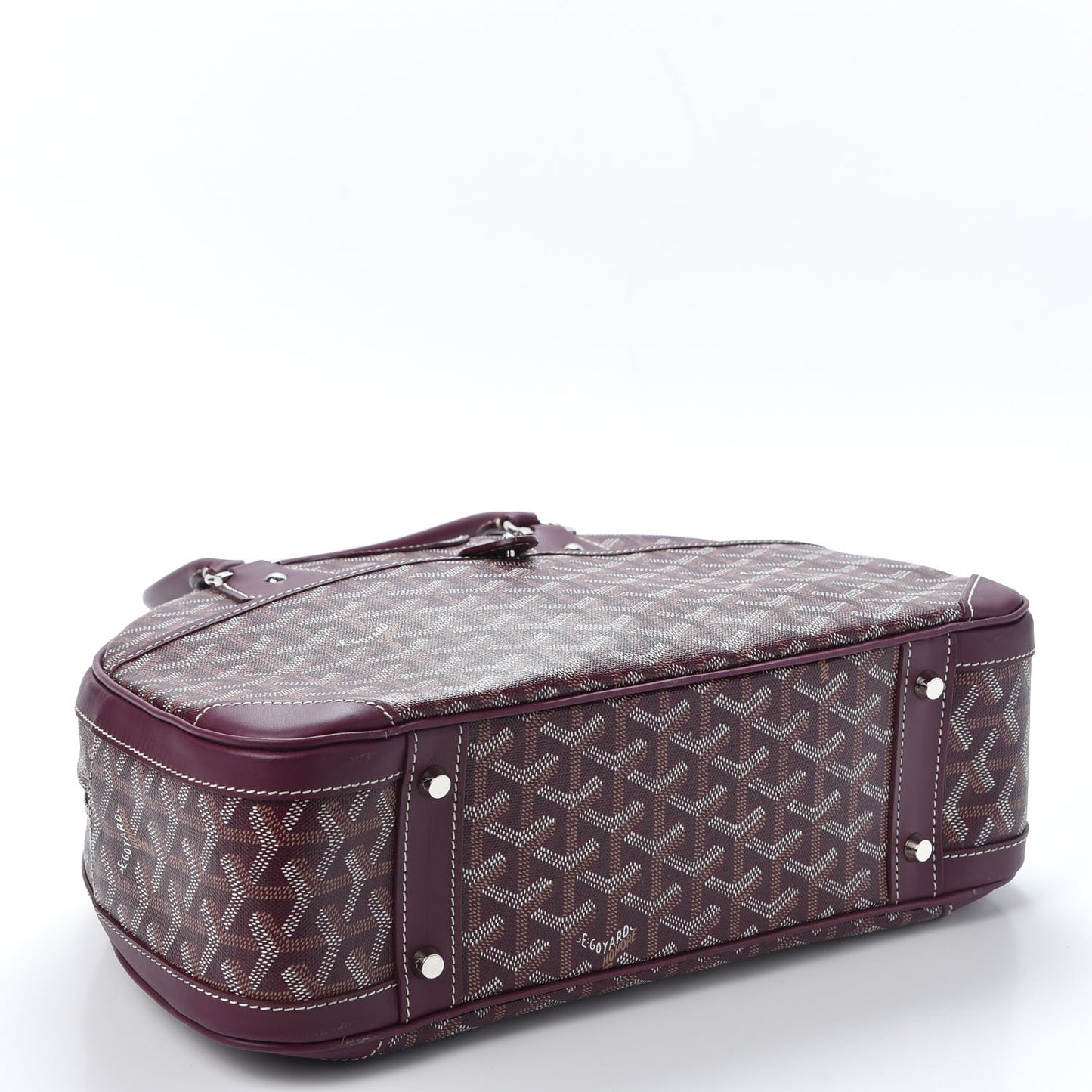 Goyardine Saint Jeanne MM Bowler Burgundy