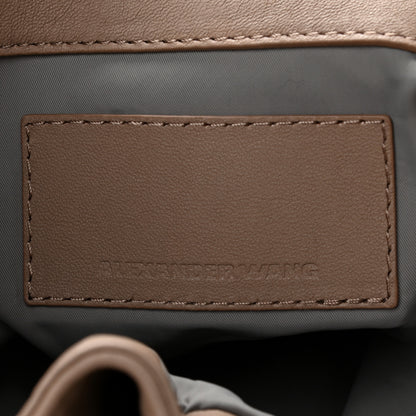 Alexander Wang Lambskin Mini Marti Backpack Latte Rose Gold Hardware 6 of 9