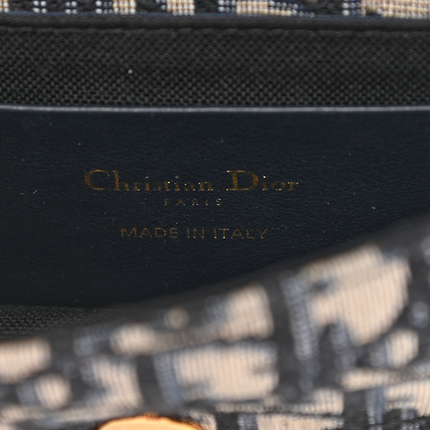 Christian Dior Oblique Nano 30 Montaigne Pouch Blue 6 of 10