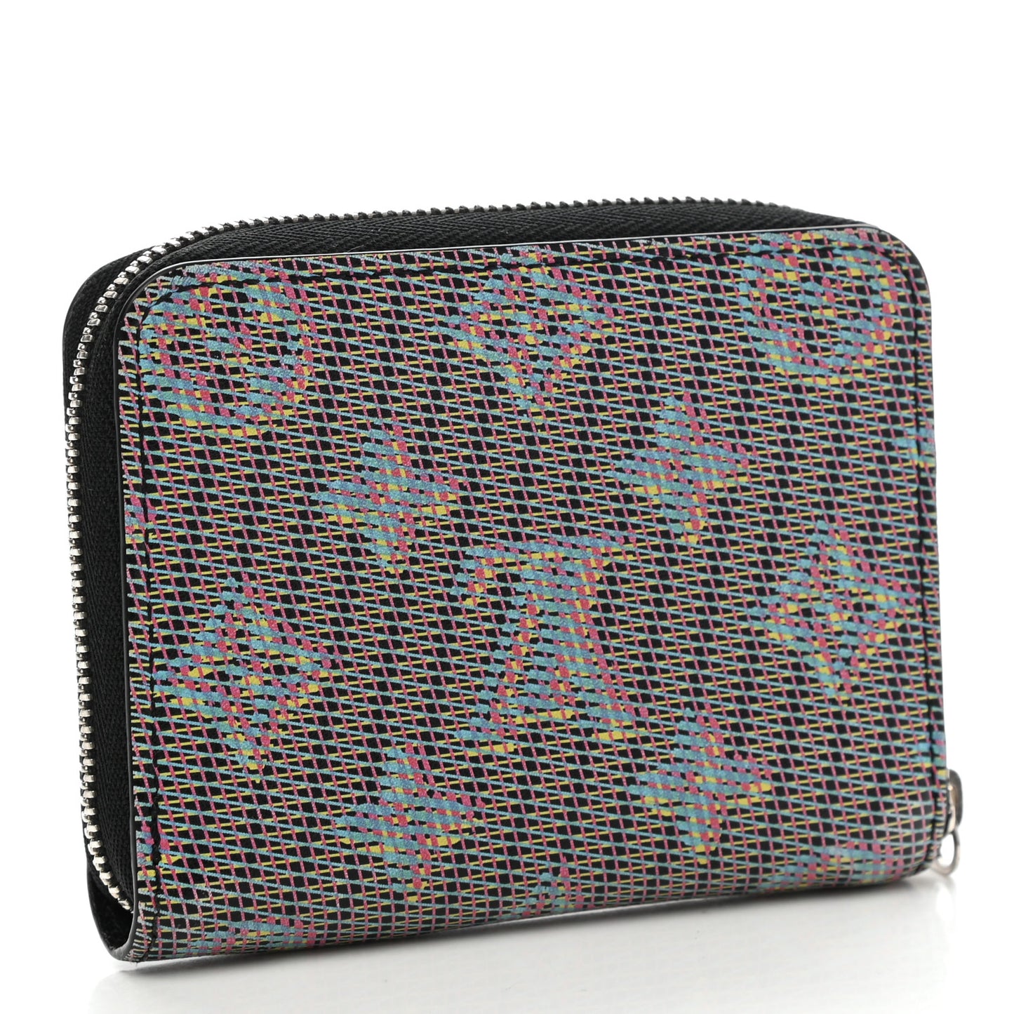 Calfskin Monogram LV Pop Zippy Coin Purse Blue