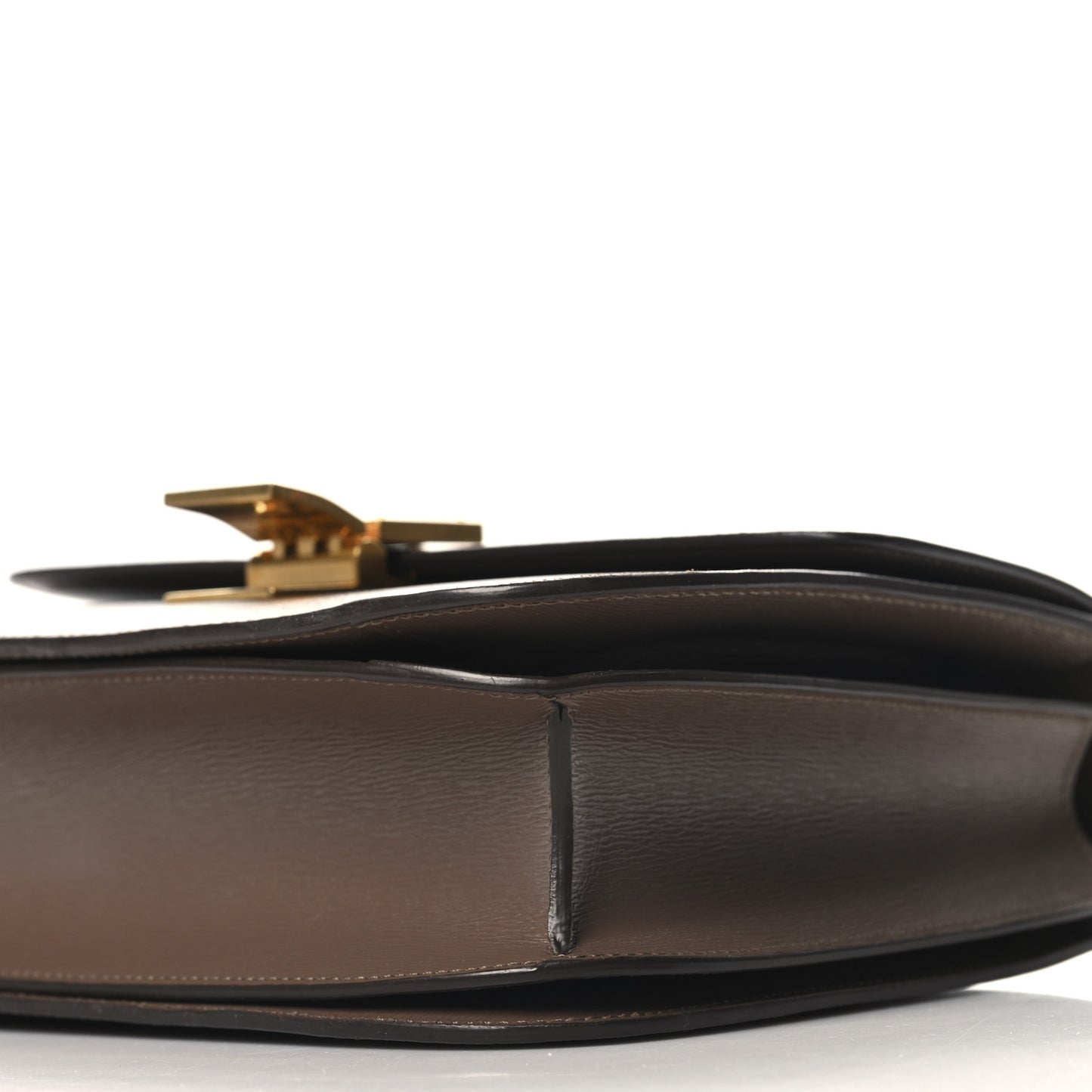 Liege Calfskin Medium Classic Box Flap Bag Glazed Nut