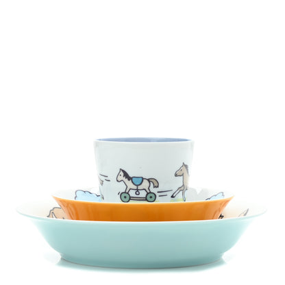 Hermes Porcelain Adada Set of 3 1 of 8