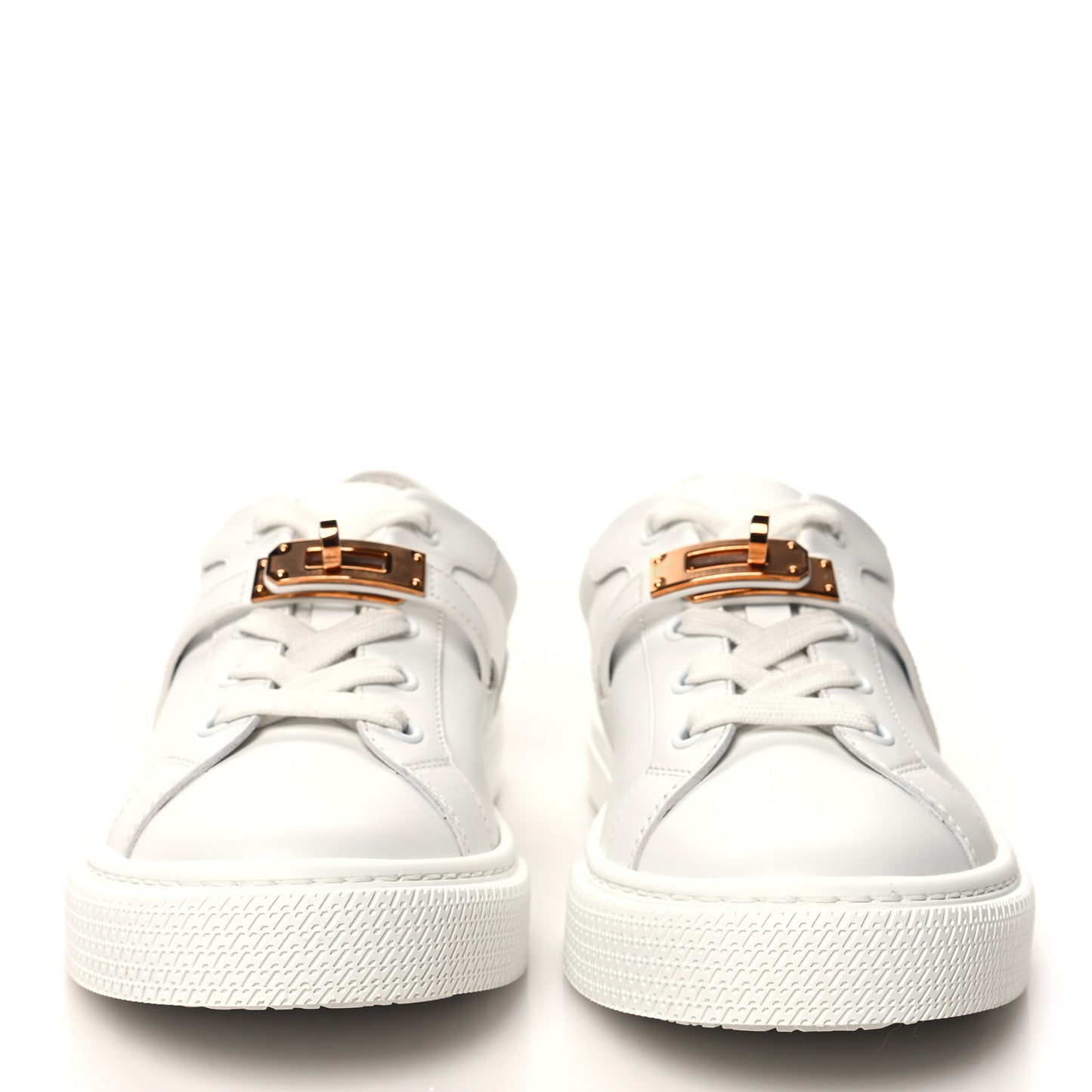 Calfskin Day Sneakers 36 White