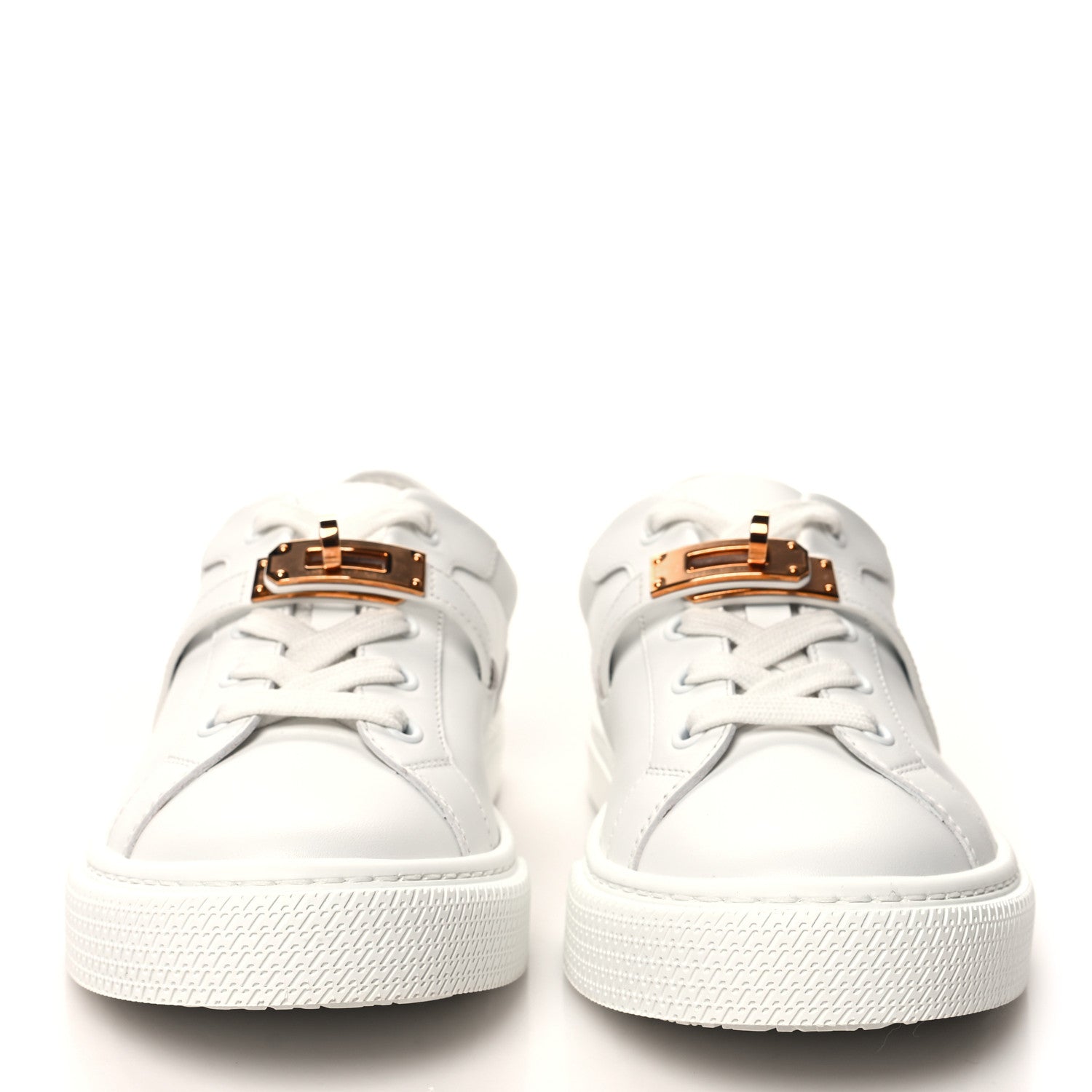 Hermes Calfskin Day Sneakers 36 White 2 of 9