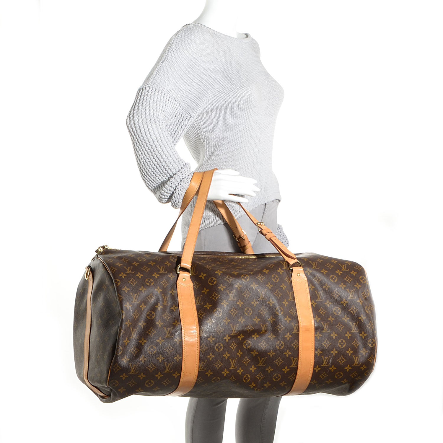 Louis Vuitton Monogram Sac Polochon 2 of 7