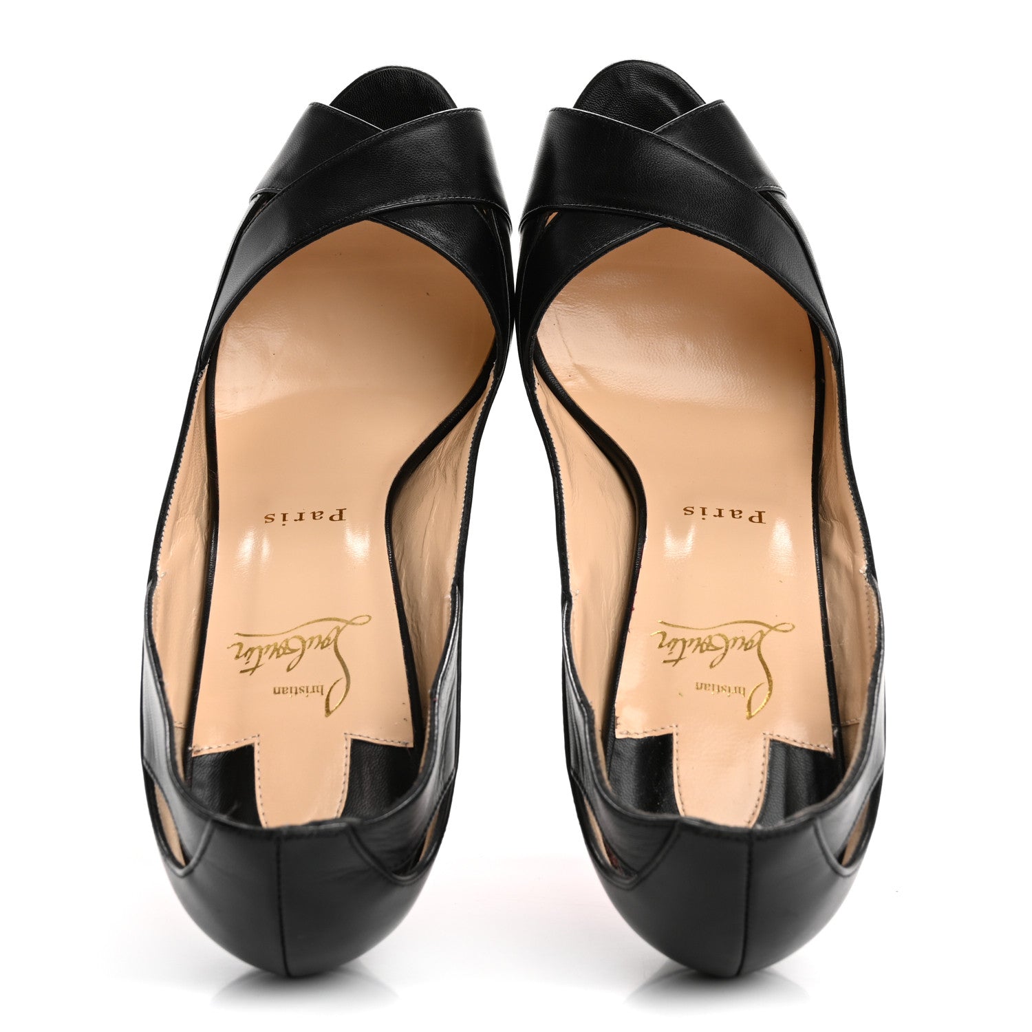 Christian Louboutin Kid Academa 120 Pumps 40 Black 2 of 11