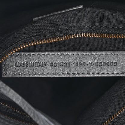 Balenciaga Agneau Arena Graffiti All Over Classic Hardware S City Gris Fossile White 7 of 11