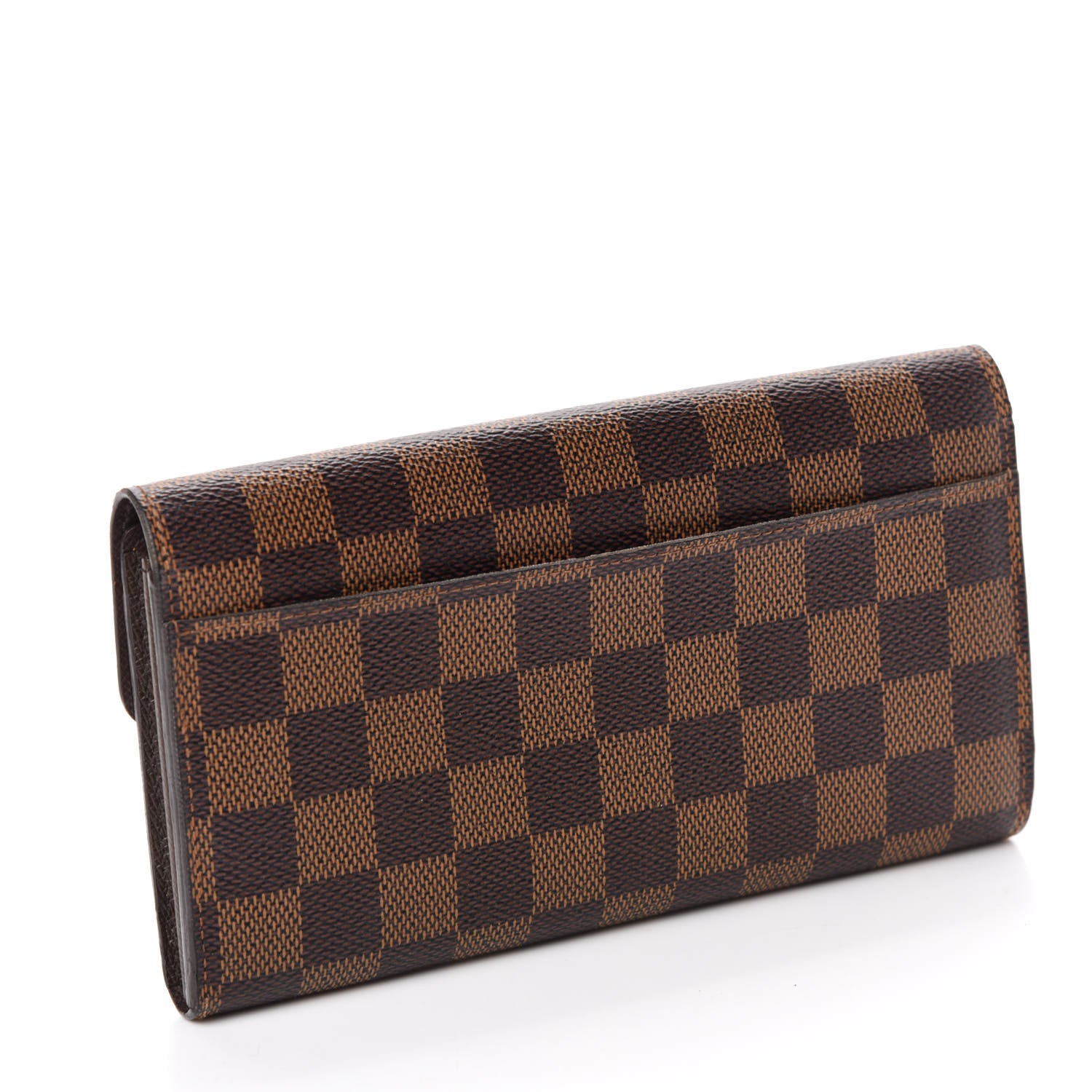 Louis Vuitton Damier Ebene Sarah Wallet NM 3 of 7