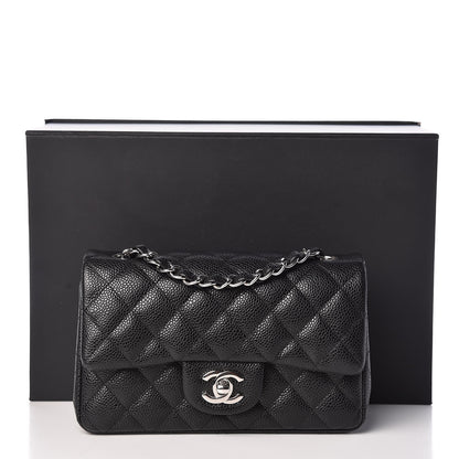 Chanel Caviar Quilted Mini Rectangular Flap Black 10 of 10