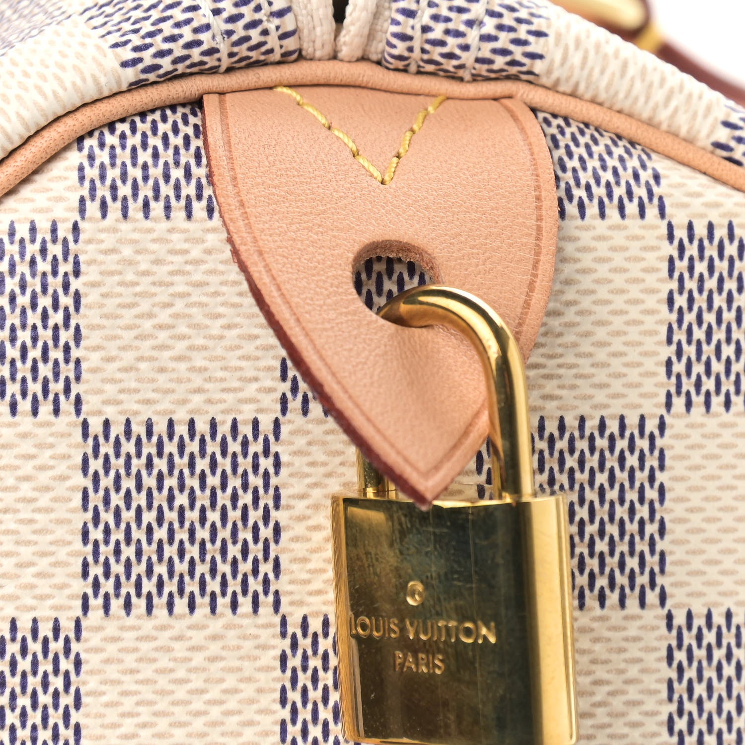 Louis Vuitton Damier Azur Speedy 30 10 of 10