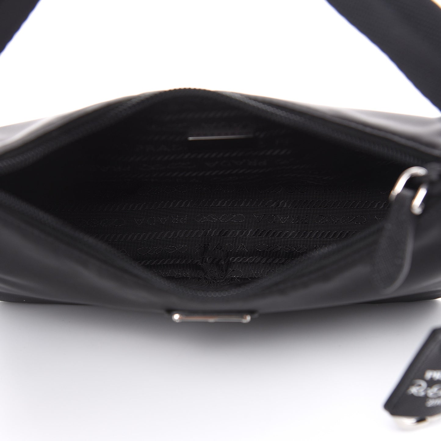 Tessuto Nylon Mini Re-Edition 2000 Bag Black
