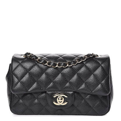 Chanel Caviar Quilted Mini Rectangular Flap Black 1 of 10
