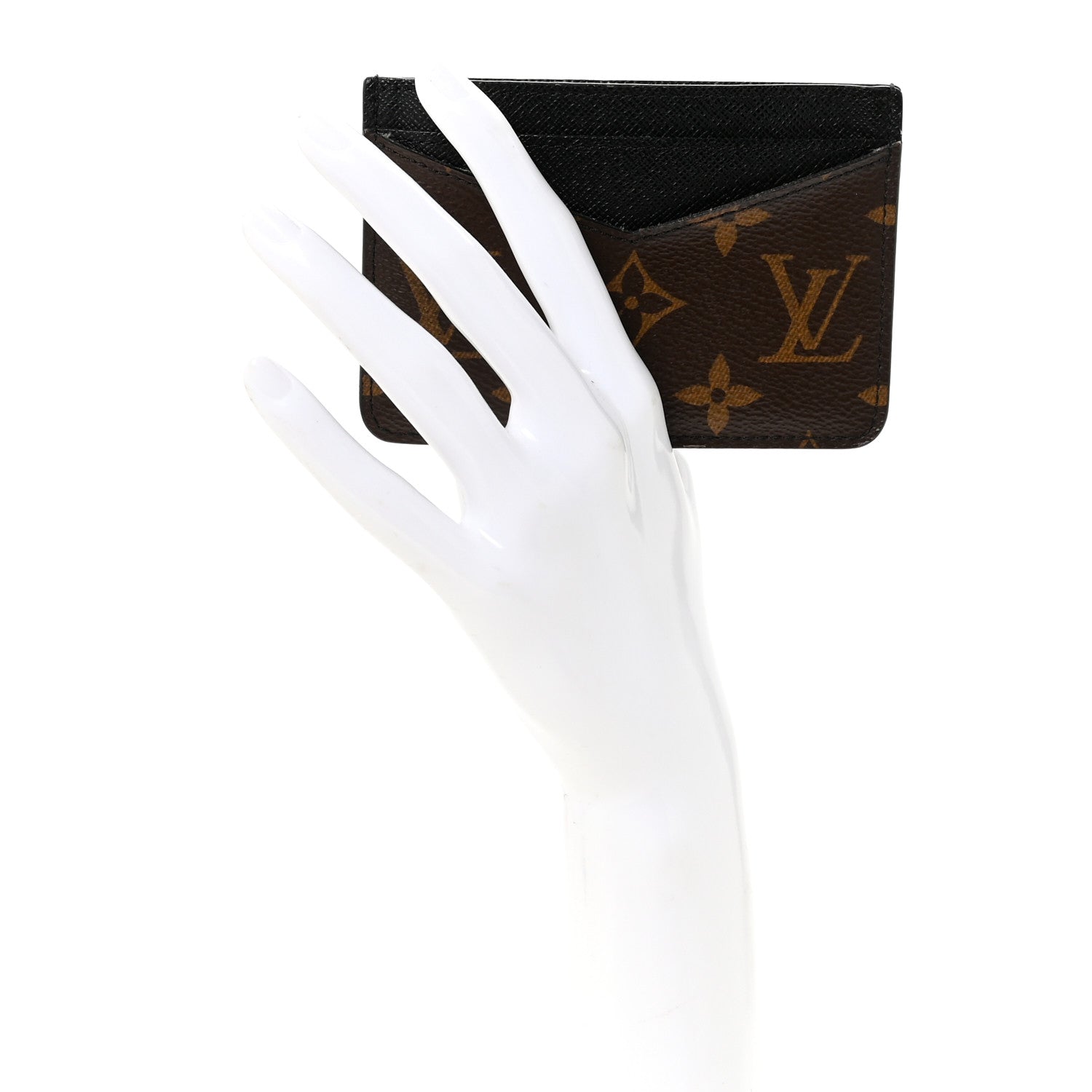 Louis Vuitton Monogram Macassar Neo Porte-Cartes Card Holder 2 of 6