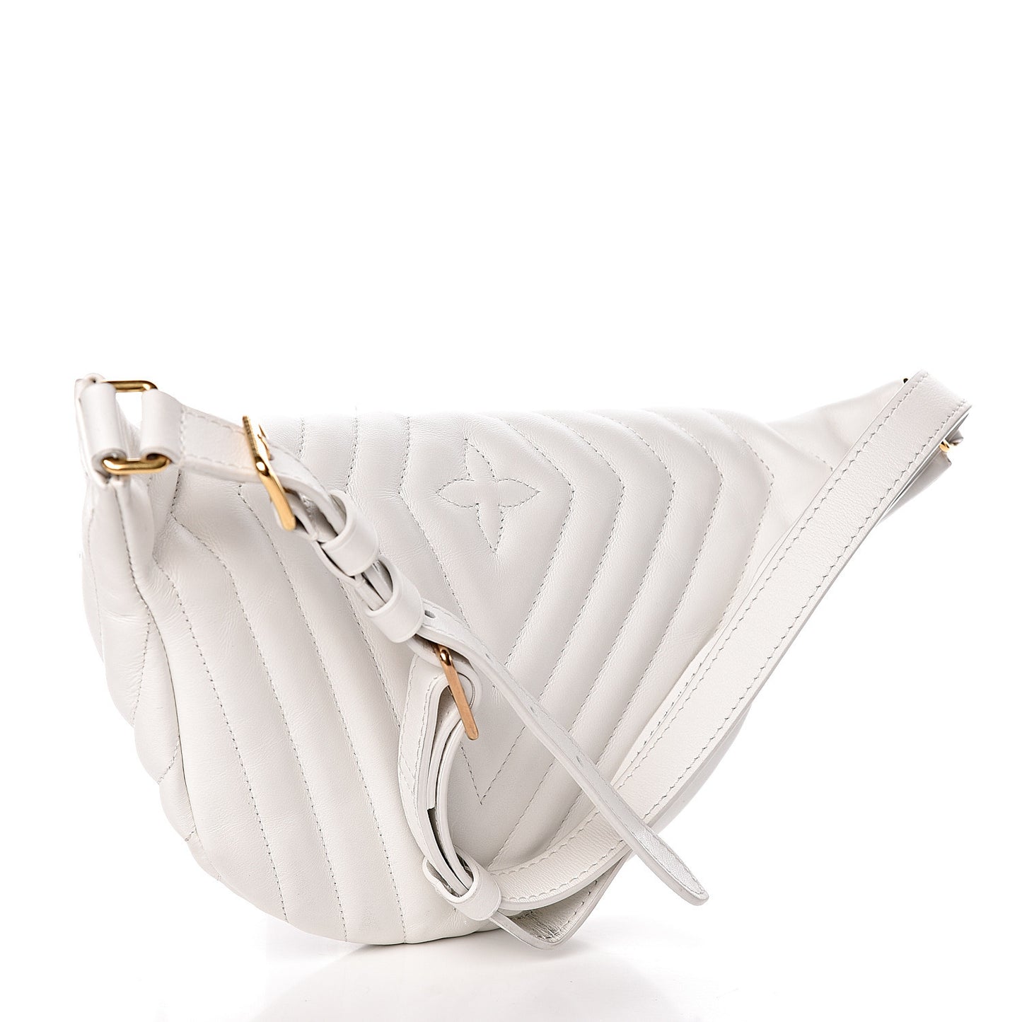Calfskin New Wave Bumbag Snow