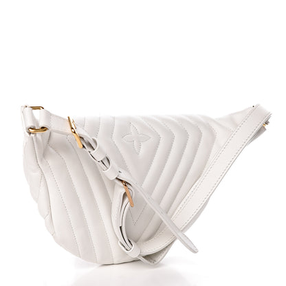 Louis Vuitton Calfskin New Wave Bumbag Snow 3 of 13