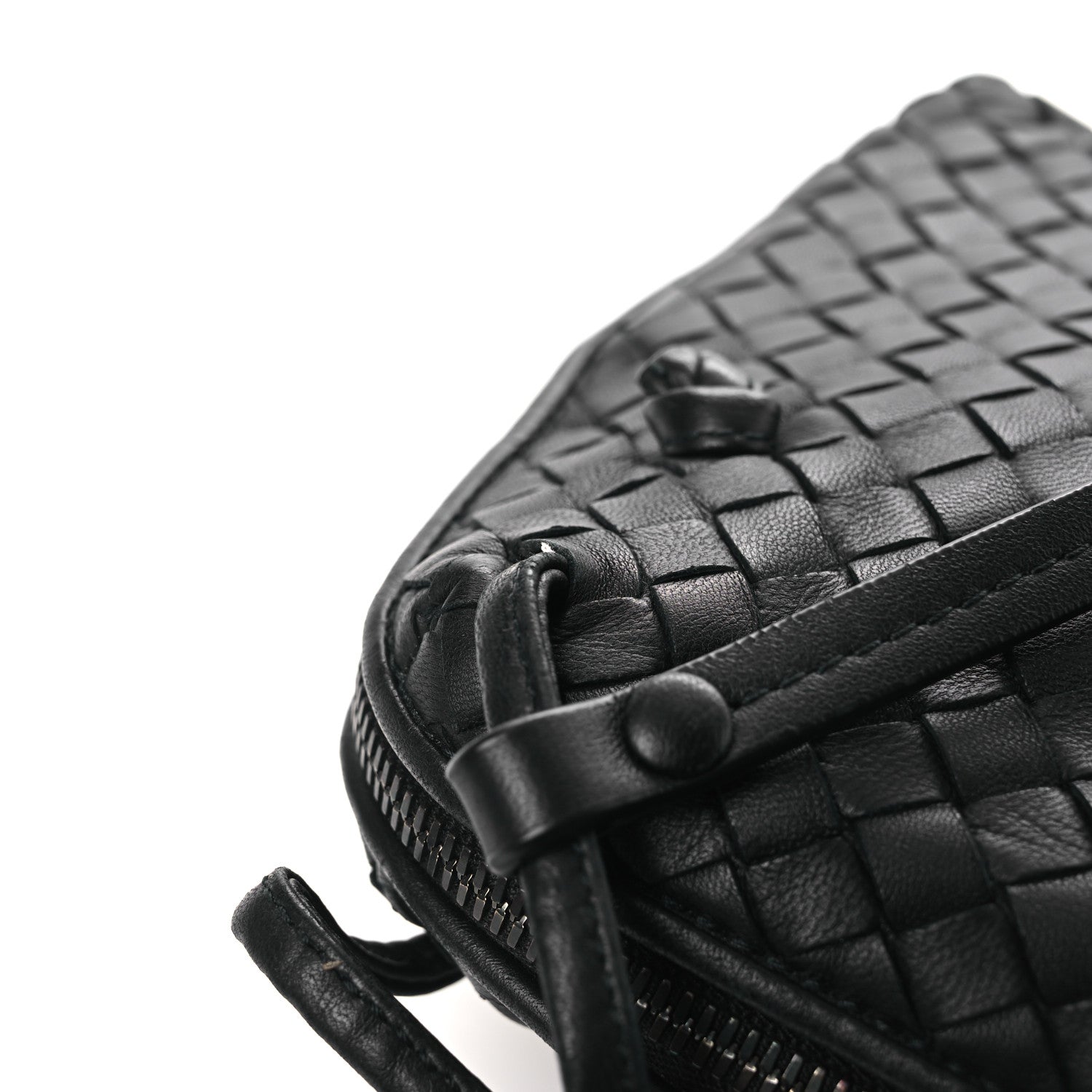 Bottega Veneta Nappa Intrecciato Nodini Bag Black 13 of 13