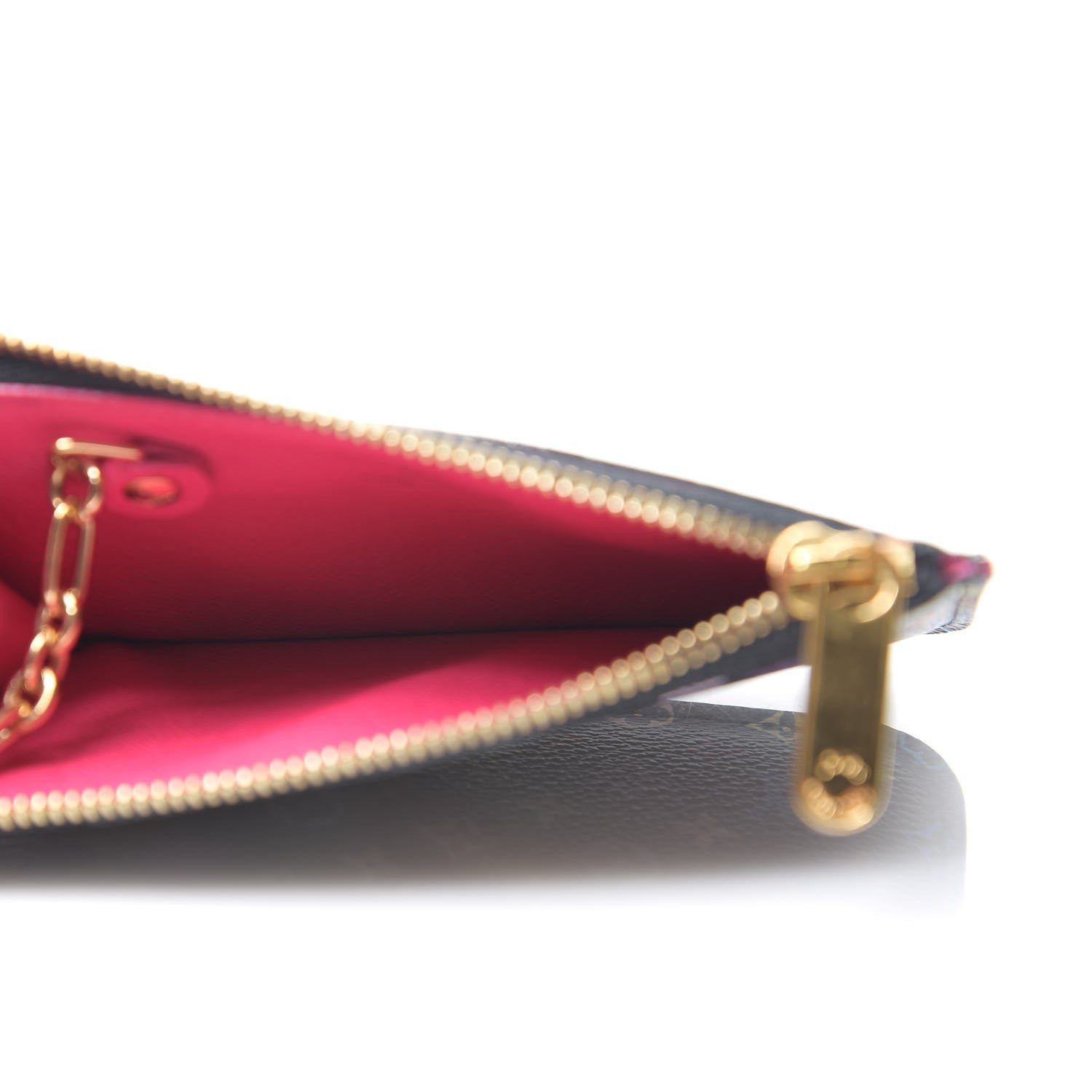 Louis Vuitton Monogram Multicolor Key Pouch Black Grenade 4 of 5
