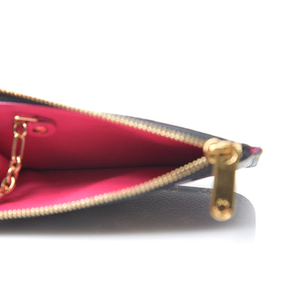 Louis Vuitton Monogram Multicolor Key Pouch Black Grenade 4 of 5