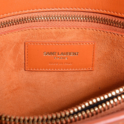 Saint Laurent Calfskin Small Sac De Jour Mandarine 6 of 8