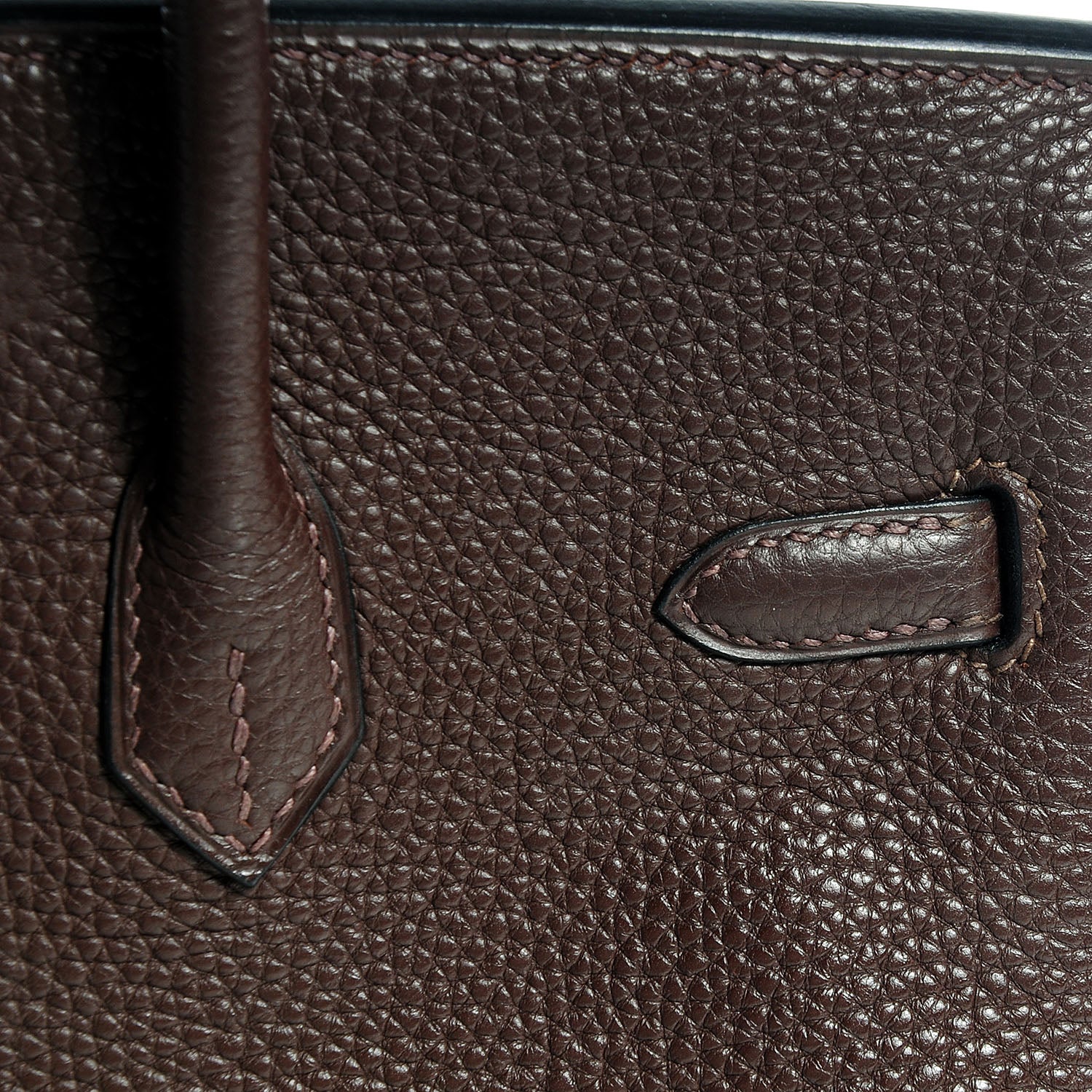 Hermes Togo Birkin 25 Marron Fonce 6 of 22