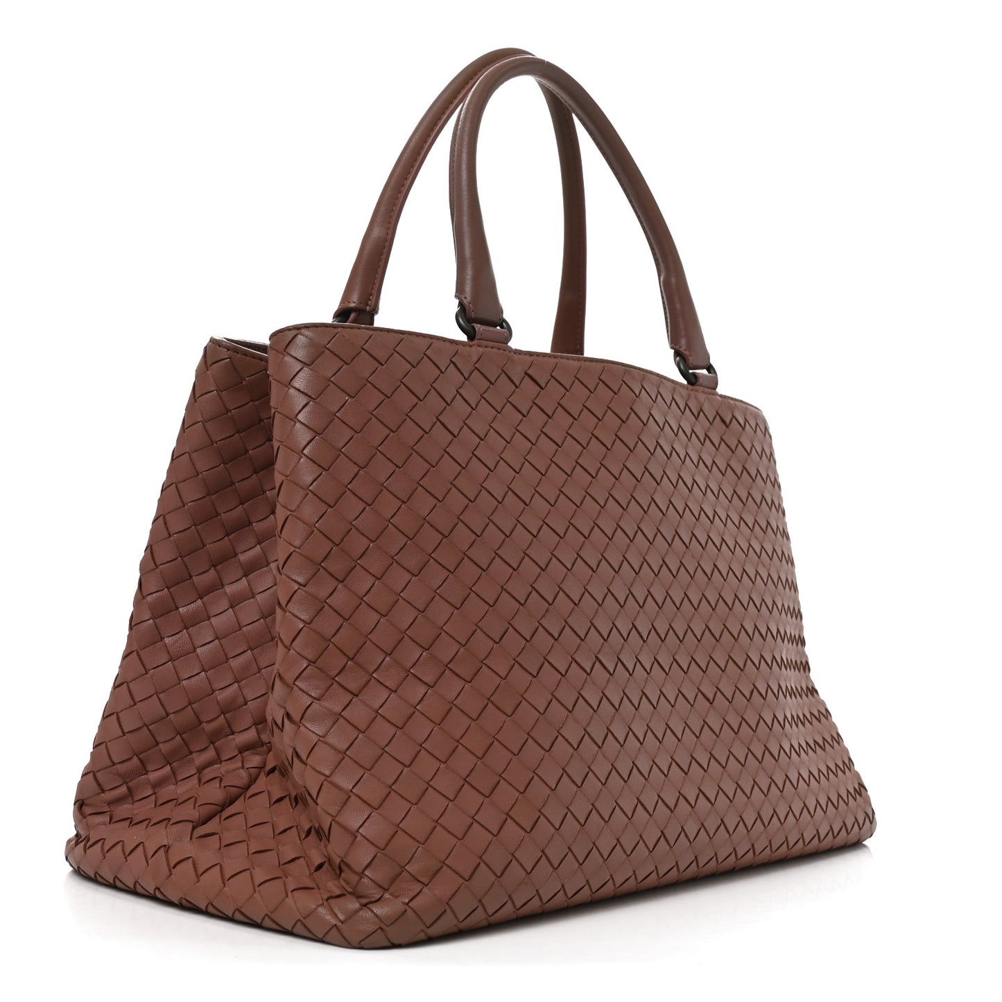 Nappa Intrecciato Milano Tote Deco Rose