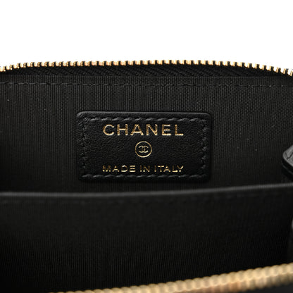 Chanel Caviar Quilted Miss Coco Clutch With Chain Bag Black 6 of 11