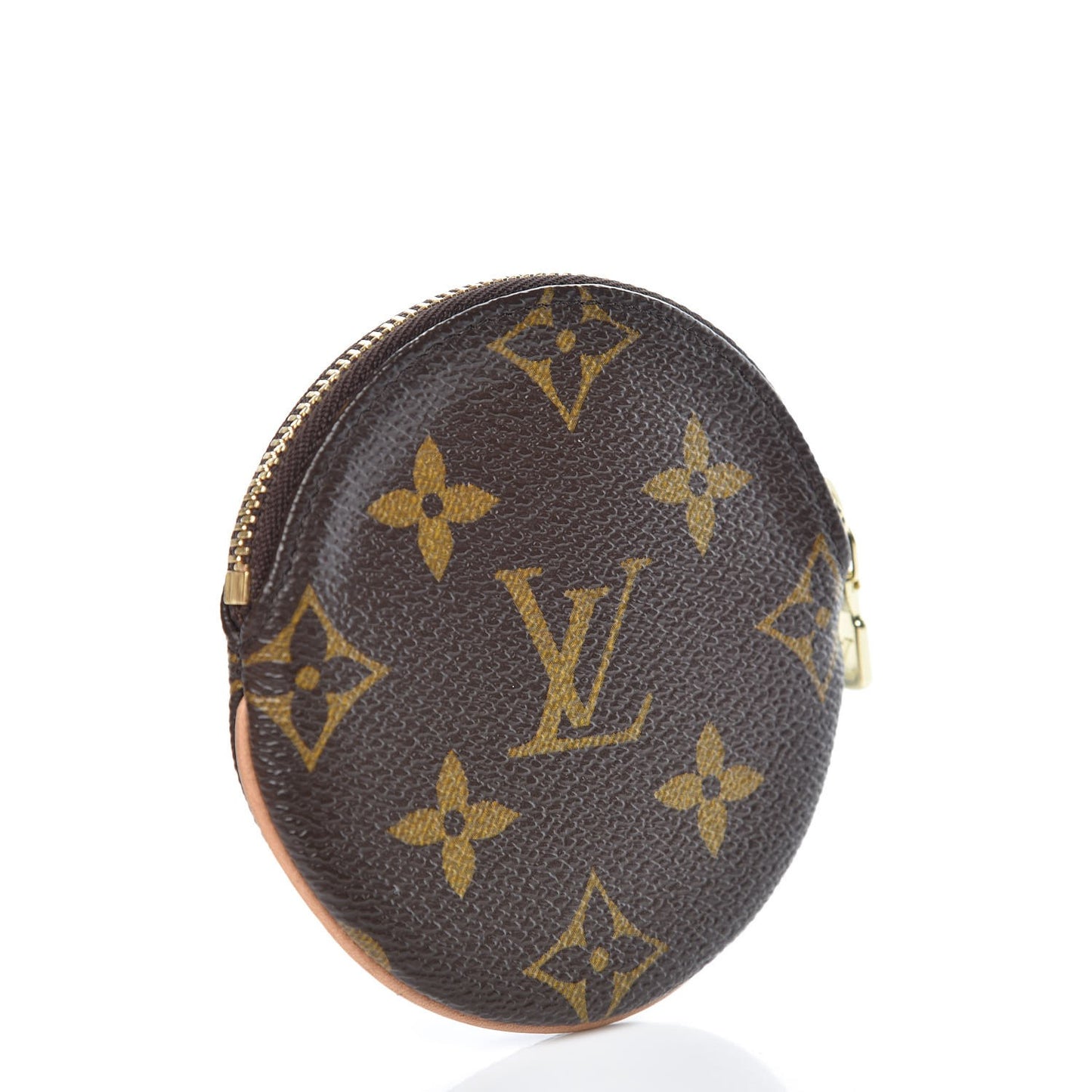Monogram Round Coin Purse